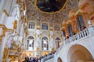 San Pietroburgo: lo scalone d'entrata del Museo Hermitage