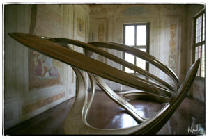 Villa del Brenta: originale tavolino da salotto